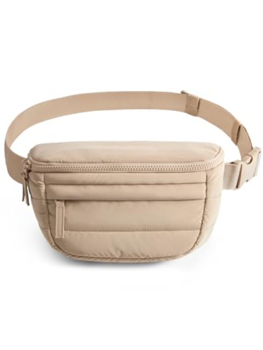 Puffy Quilted Belt Bag Fanny Pack Water Resistant Waist Pack